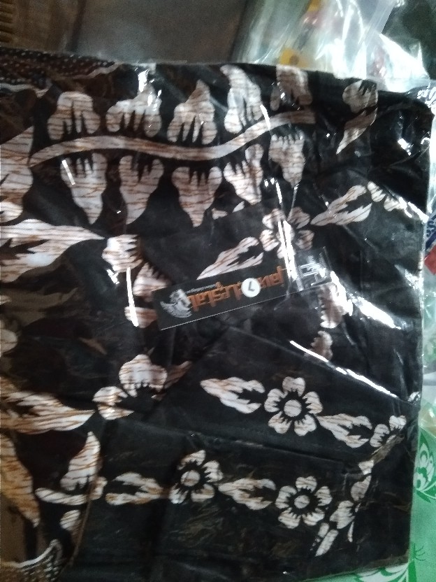 Kemeja Black Phoenix Batik Pria Lengan Panjang