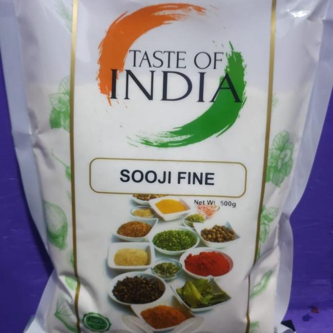 

*****] TASTE OF INDIA SOOJI FINE 500 GRAM