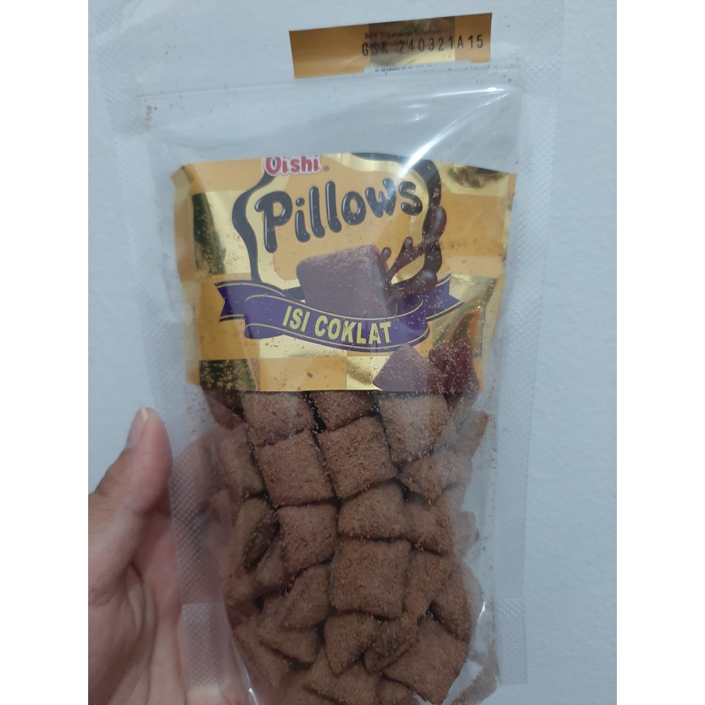 

Oishi Pillow Chocklat Snack 100gr