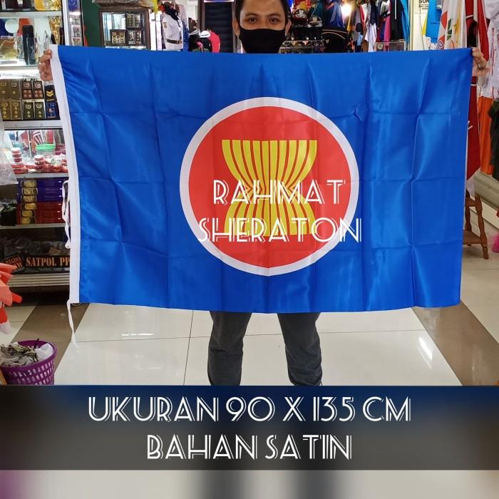 Jual Dekor Bendera Negara Logo Asean Bahan Satin Diprint Ukuran X Cm Shopee Indonesia