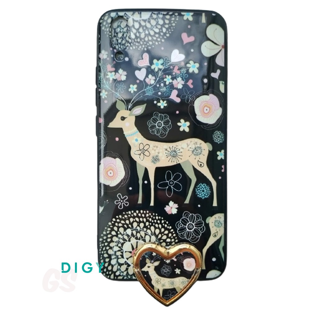 Paket murah Casing hp VIVO V11  Motif Henna Ring love autofokus Hardcase Softcase  case model Kartun