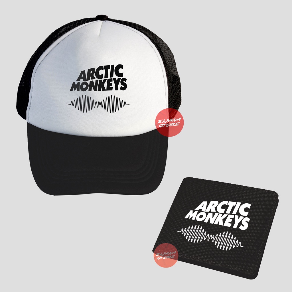 Artic Monkey / Topi Artic Monkey / Hoodie Artic Monkey / Dompet Artic Monkey / Sweater Artic Monkey/ Paket Topi Hoodie Dompet Artic Monkey/ Topi Band / Hoodie Band / Dompet Band /