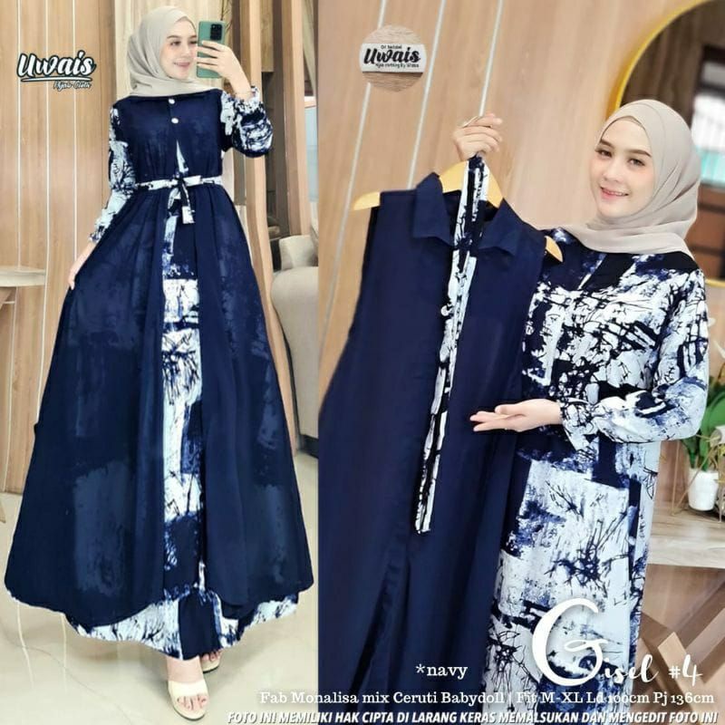 GISEL #4 | DRESS 2IN1 SIZE M L XL XXL