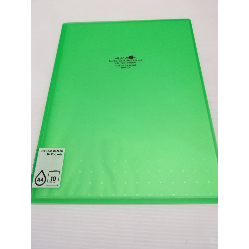 

Map Dokumen Keeper Clear Holder Display Book LIHIT A4 N-5030/10