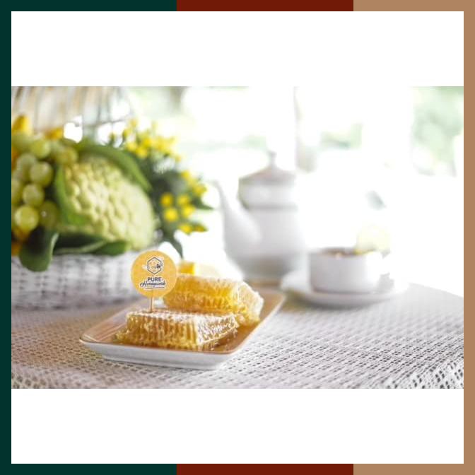 

Madu Pure Honeycomb Sarang Madu 250Gr
