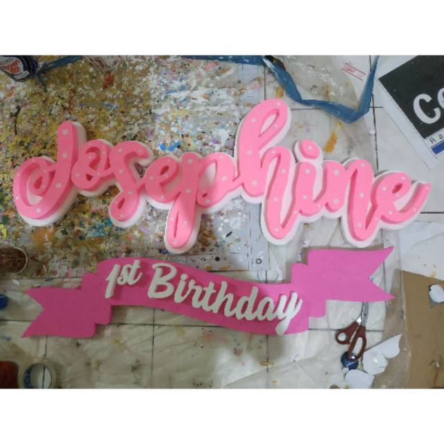 

Nama styrofoam, nama styrofoam , Nama + Ribbon Acara