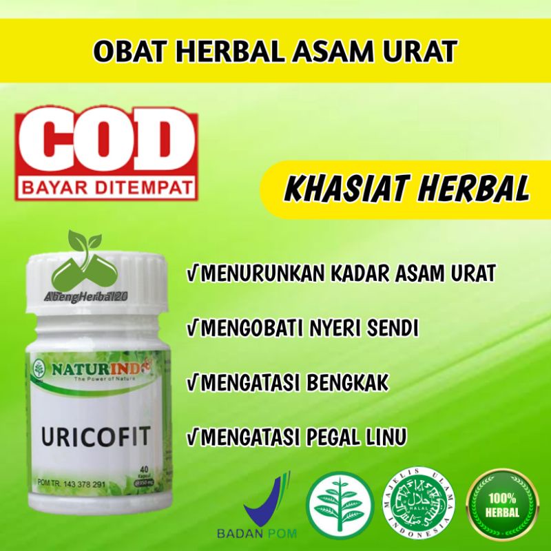 URICOFIT obat herbal asam urat nyeri sendi dengan gejala peradangan kesemutan kebas-3