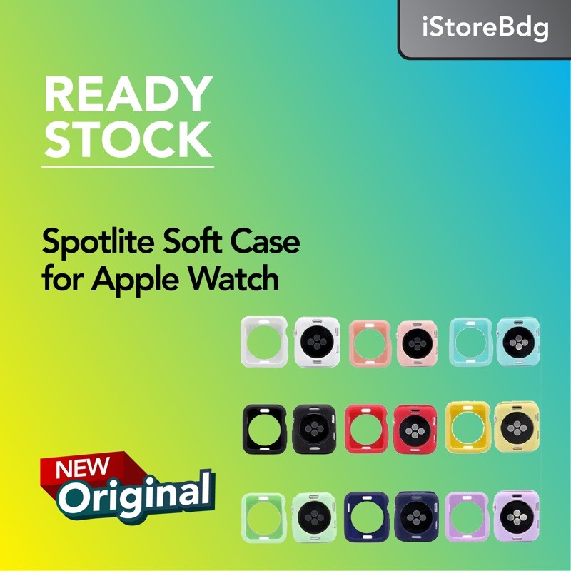 Spotlite Soft Case Apple Watch Full Protector 40mm 44mm 38mm 42mm