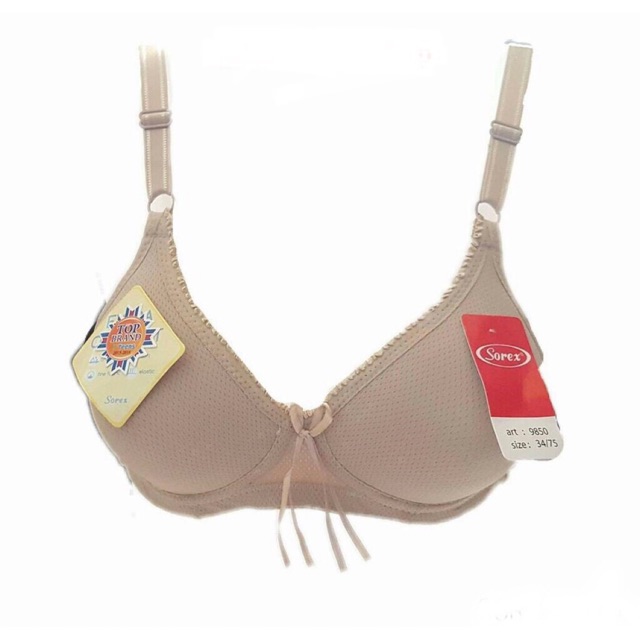 BH Bra Tanpa Kawat Sorex 9850 Polos Extra Comfort