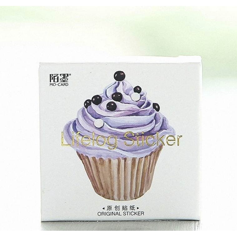 Label Sticker - Cupcakes (45pcs)