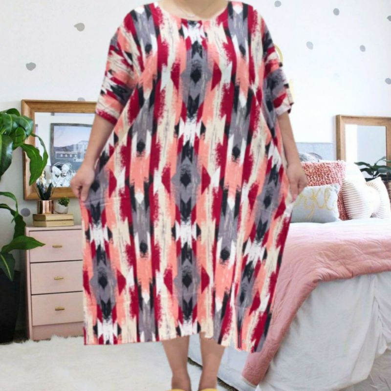 Promo daster rayon jumbo kancingan  daster busui friendly big size daster hamil dress hamil daster super jumbo daster kancing super jumbo bahan rayon premium