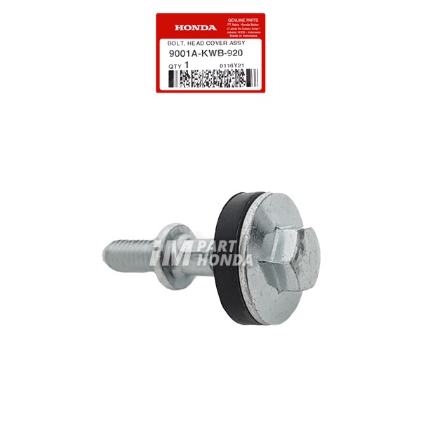 9001A-KWB-920 Baut Cylinder Head Cover & Rubber Mounting Beat Scoopy Spacy Vario 110 Blade Revo 110