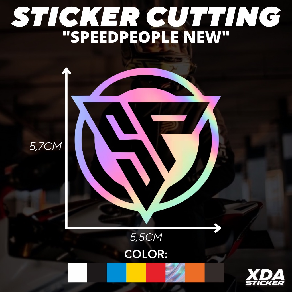 

STIKER/STICKER CUTTING SP SPEEDPEOPLE V2 NEW BULAT,SEGITIGA