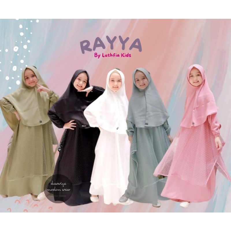 ☀️LUTHFIA 1-5 th☀RAYYA PREMIUM SET by @luthfia.kids Limited Edition