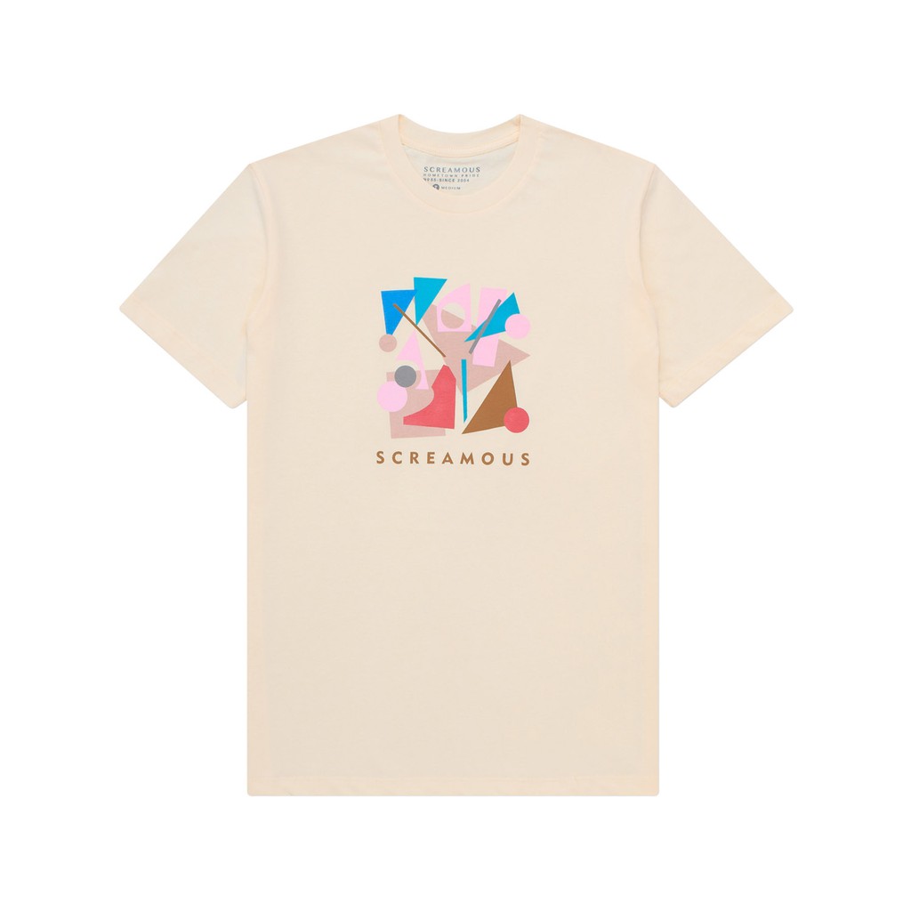 Screamous T-shirt -  T SHIRT SCHYTE CREAM