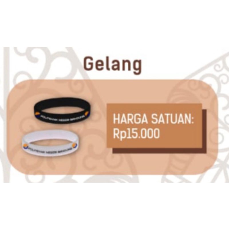 [MERCH WIRADHARMA 2022] GELANG POLBAN
