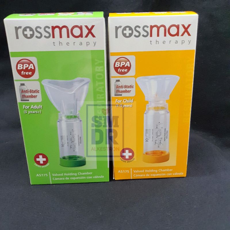 rossmax therapy respisatory valved holding chamber Aerochamber AS 175
