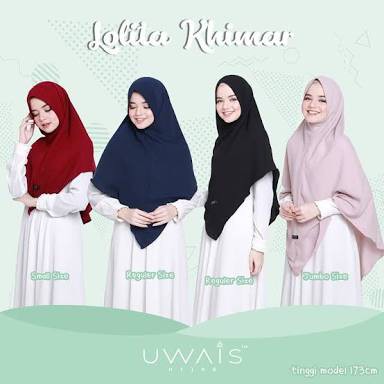 Lolita khimar by uwais hijab