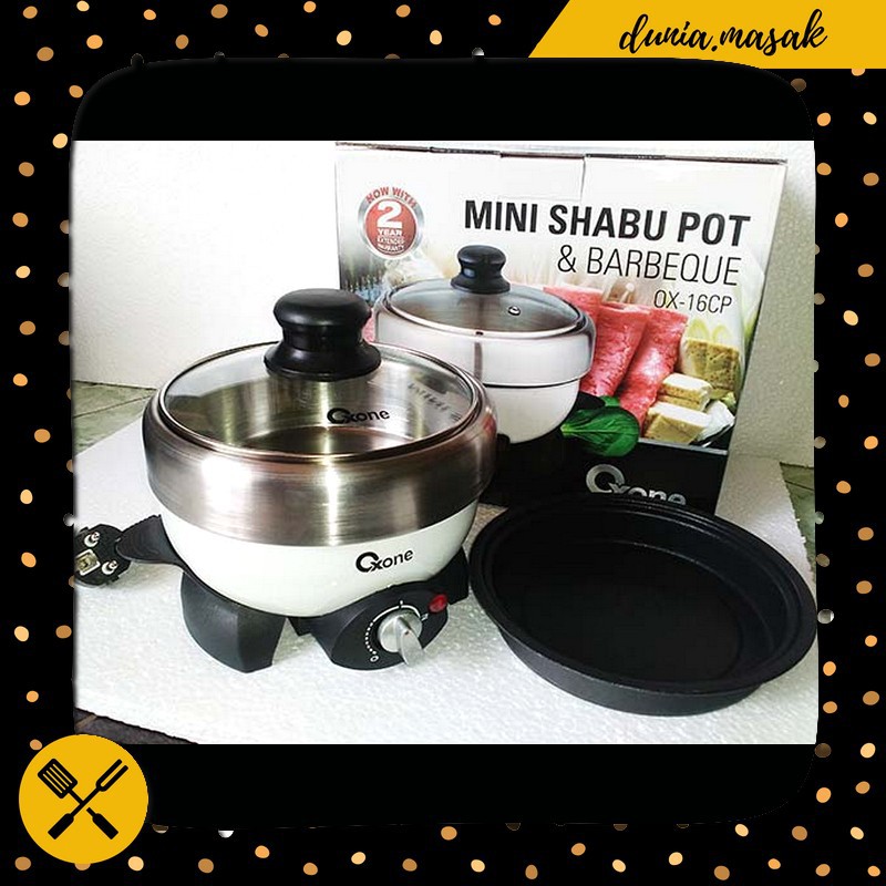 Panci Shabu-Shabu Pot And Barbeque Oxone Ox-16Cp Unik Murah Berkualitas