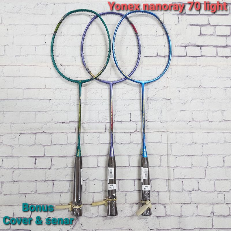 Raket badminton yonex nanoray 70 light