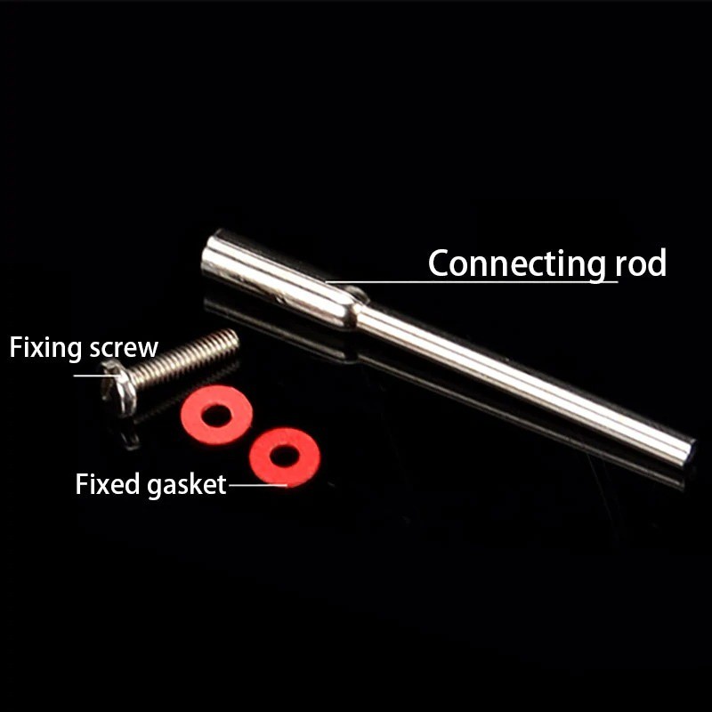 Kepala Gergaji Metal 5 PCS with 1 Mandrel for Dremel Rotary - BK02 - SIlver