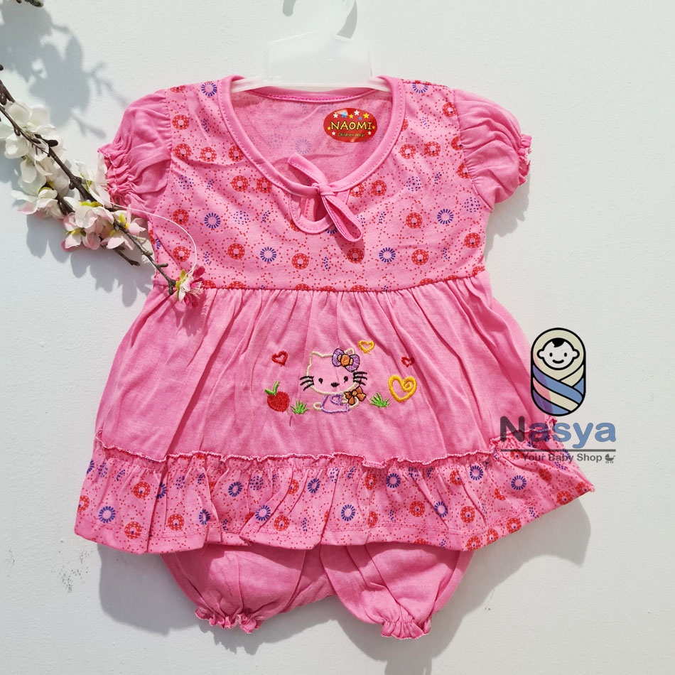 [N-103] Baju Bayi New Born Kombinasi / Setelan sehari-hari anak perempuan (0-6 bulan)