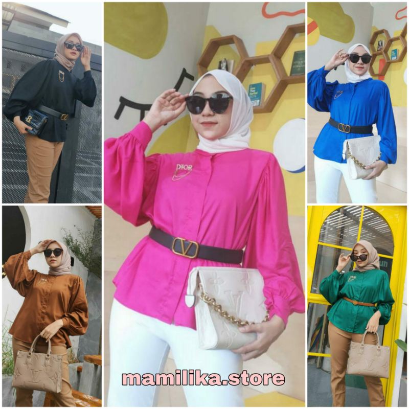 TOP NADA | ATSAN RAYON | BLOUSE | BLOUSE RAYON TWILL | ATASAN RAYON TWILL