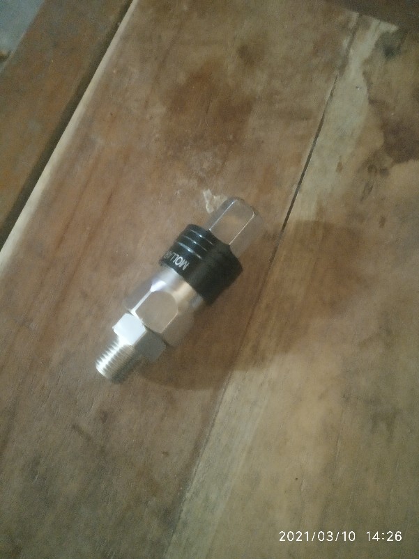 Mollar One Touch Quick Coupler Sm 20 / Sambung Selang Kompresor