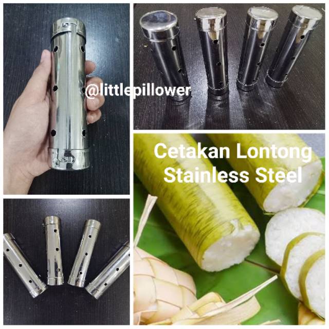 Cetakan LONTONG STAINLESS Anti Karat/cetakan nasi/cetakan kue/cetakan