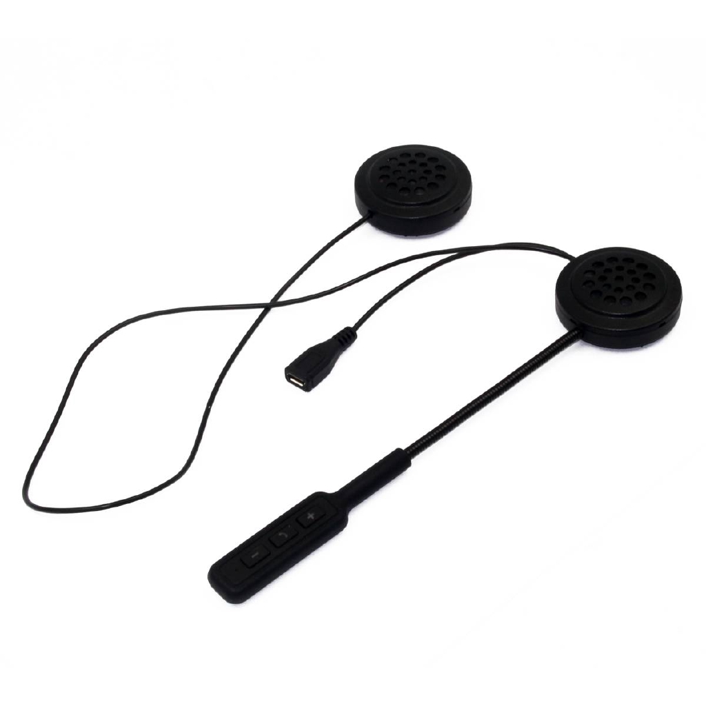 【COD Stock】 Motor Wireless Bluetooth Headset interphone T33 headset aux earphone Mendukung pemutaran MP3 interkom suara panggilan definisi tinggi-5