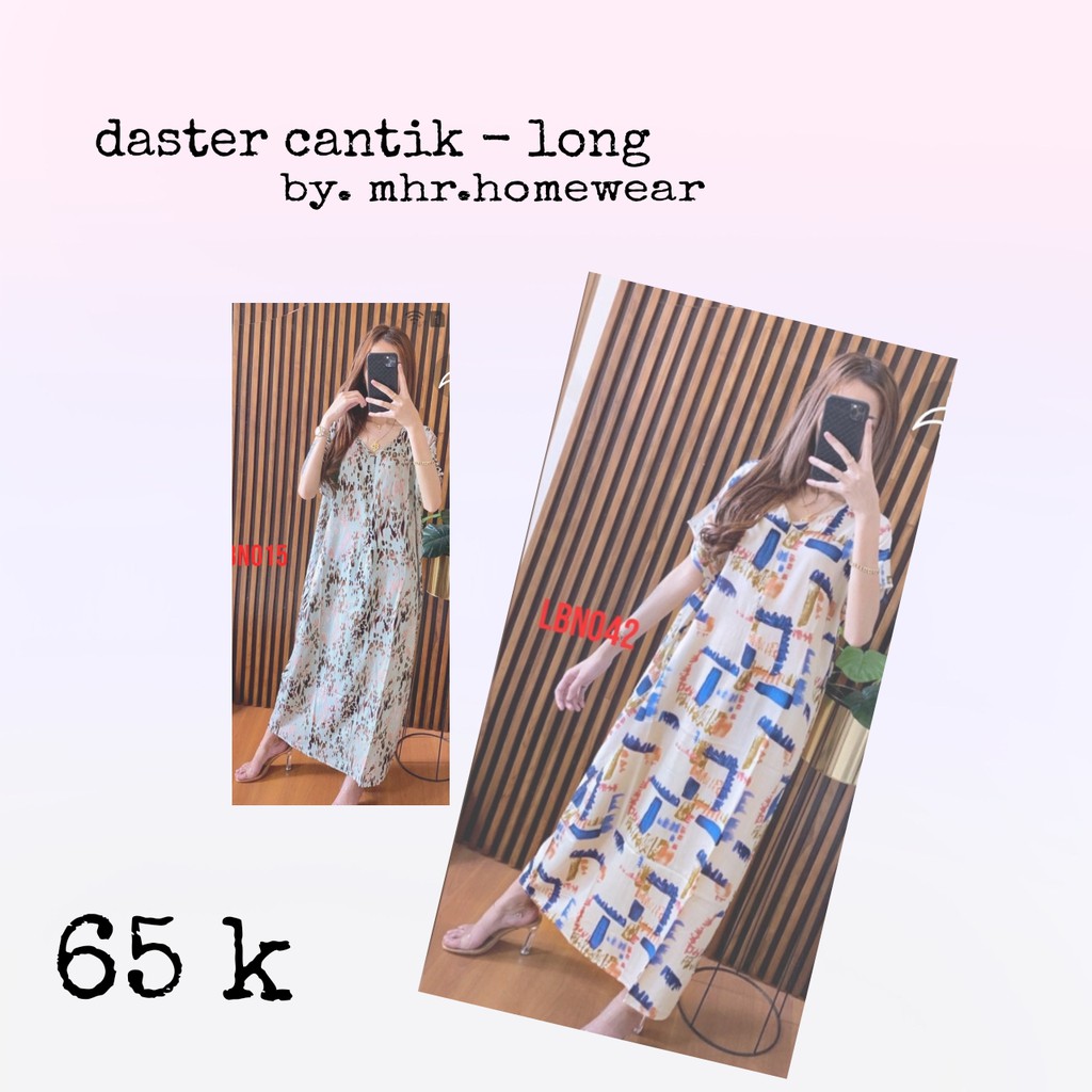 Daster Kekinian, Daster panjang busui, Daster cantik
