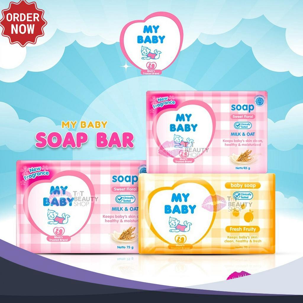 PROMO MY BABY Bar Soap 6gr  75gr  Fresh Fruity  Sweet Floral