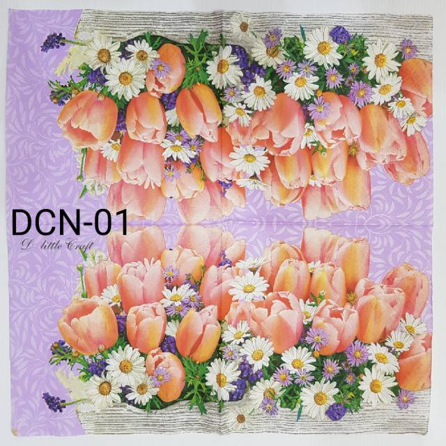 Tisu decoupage / NAPKIN DECOUPAGE