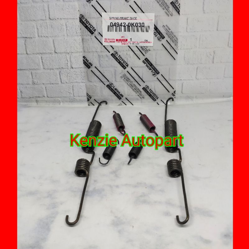 SPRING BRAKE SHOE PER KAMPAS REM BELAKANG INNOVA HILUX