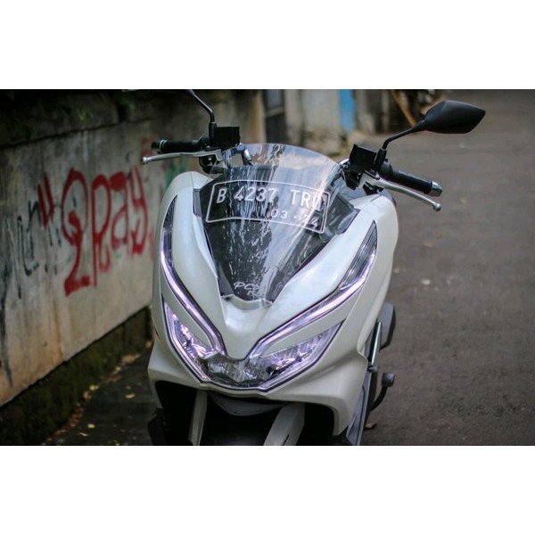 visor jenong all new pcx 150 windshield jenong pcx150