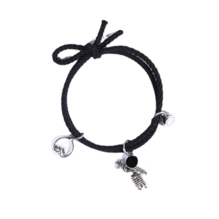 2Pcs Gelang Tali Karet Magnetik Desain Astronot Cinnamoroll Isi 1 Pasang Untuk Pria Dan Wanita-18#1 buah