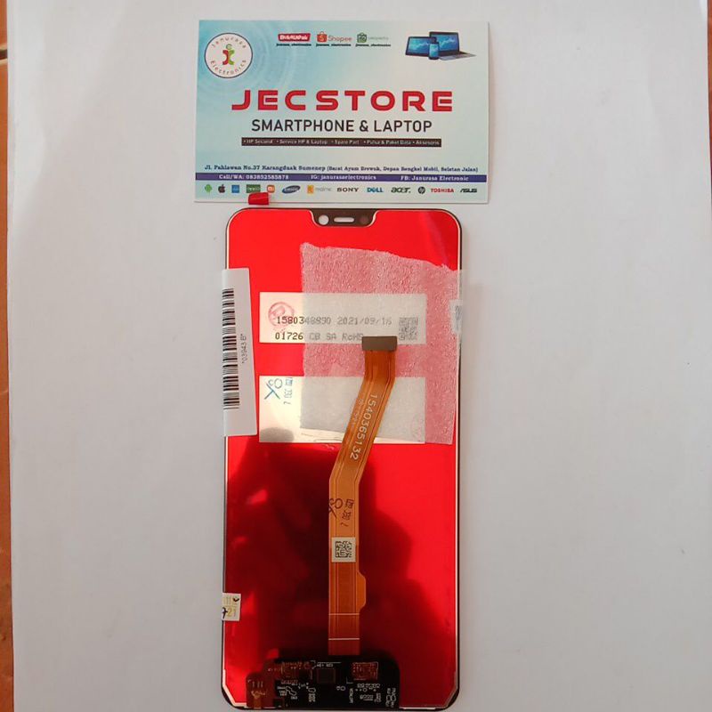 LCD VIVO V9 ORI /VIVO 1727/1723 COPLETE BLACK