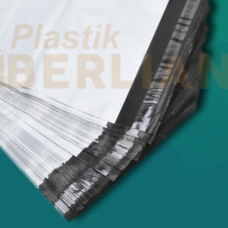 

Plastik Amplop Packaging Polymailer Polybag 25 x 45 isi 100 White