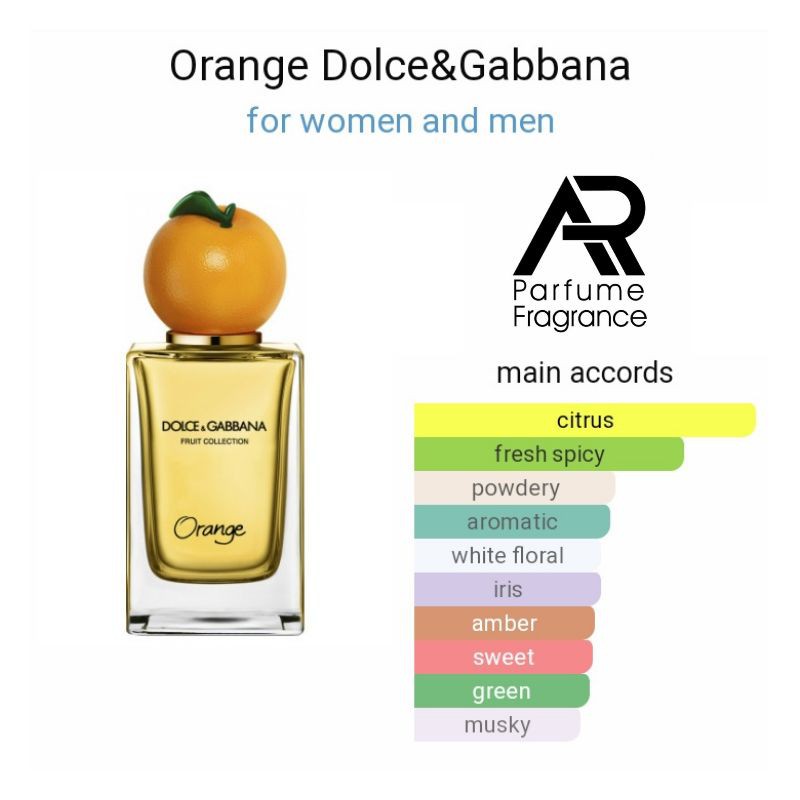 Parfum D&amp;G ORANGE - BEST SELLER for WOMAN !! Parfum Murah,Wangi,Lembut dan Tahan Lama