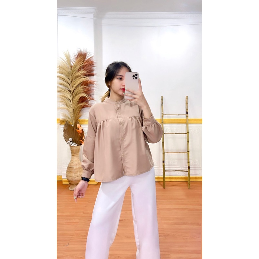 RX FASHION - MIFTA BLOUSE TWISTCONE KEMEJA WANITA BUSUI FRIENDLY RAMPEL ATASAN WANITA / AUNY TOP / AILIN BLOUSE / MADA / INDAHU KEMEJA / ARUMA BLOUSE / CAMILLA / ELMIFTA  - NN