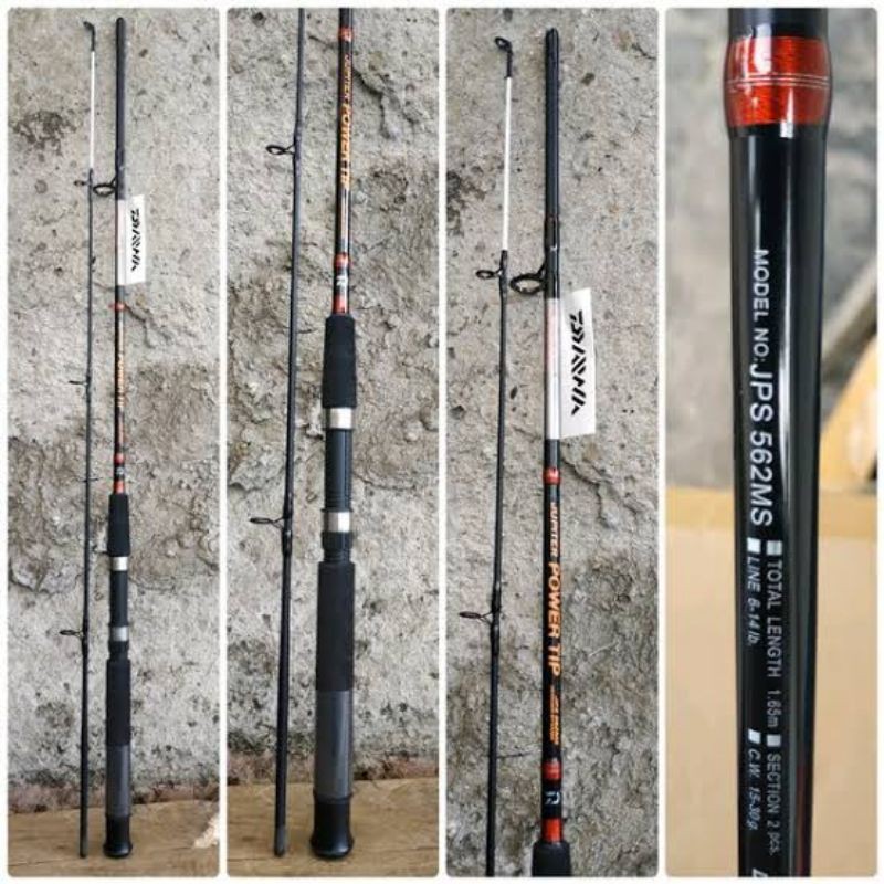 Rod DAIWA JUPITER POWER TIP JPS 562MS / 165cm (Line Test 6-14lbs)