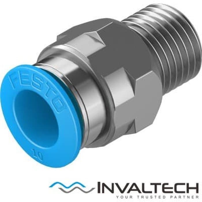 Jual FESTO PUSHIN FITTING QS1/88 ( 153004 ) Shopee Indonesia