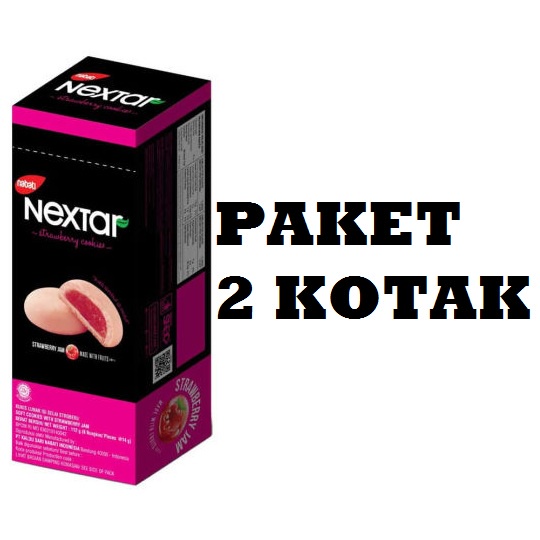 [Hanya Tersedia Saat Live] Nextar Strawberry 8pc x 12gr Paket 2 kotak PMG