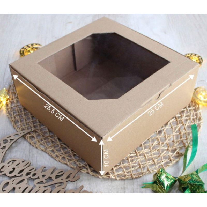 

dus kue kardus kue box kue mika 25 x 25 x 10