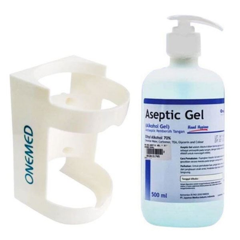 Aseptic Gel Onemed 500ml / Antiseptik Onemed 500ml / Aseptic Gel + Pump 500ml Hand Sanitizer