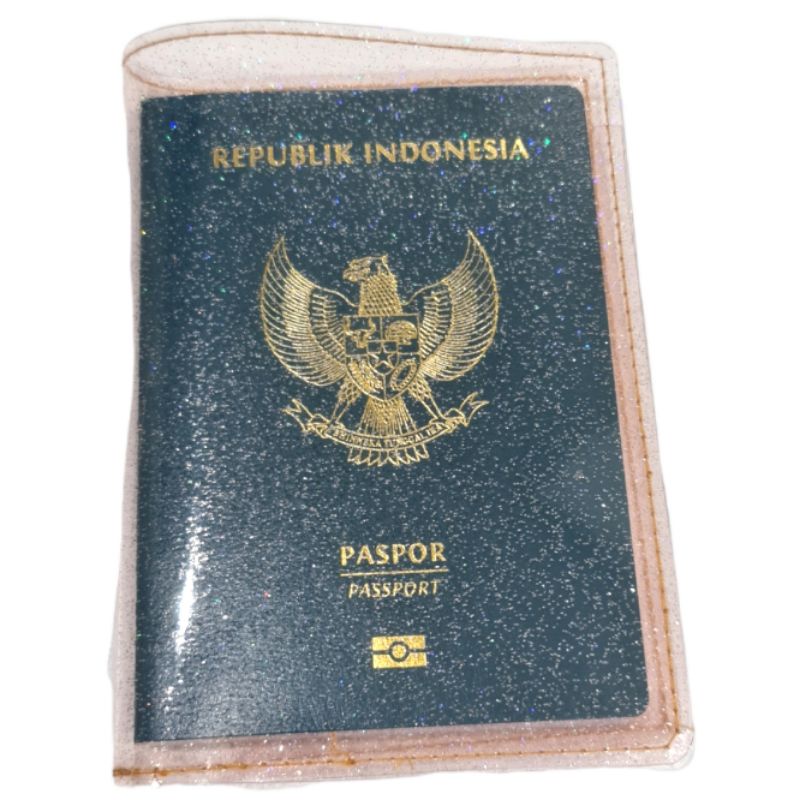 MEIMEISHOP COVER PASSPORT PVC BOOK HOLDER PASSPORT SARUNG PASSPORT COVER LOKAL Passport Travel Passport Holder CASE PASSPORT