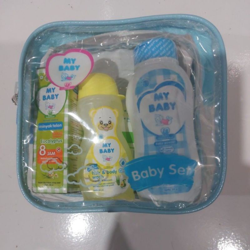 MY BABY SET PINK DAN BIRU