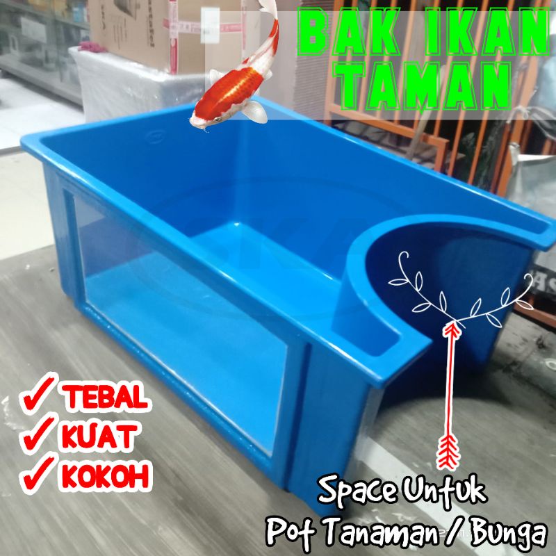 Bak Ikan Taman / Kolam Ikan Koi / Bak Fiber