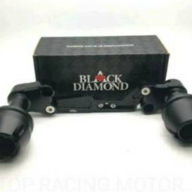 Jalu pelindung knalpot Honda Adv Pcx Black diamond