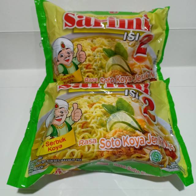 Mie sarimi isi 2 soto koya